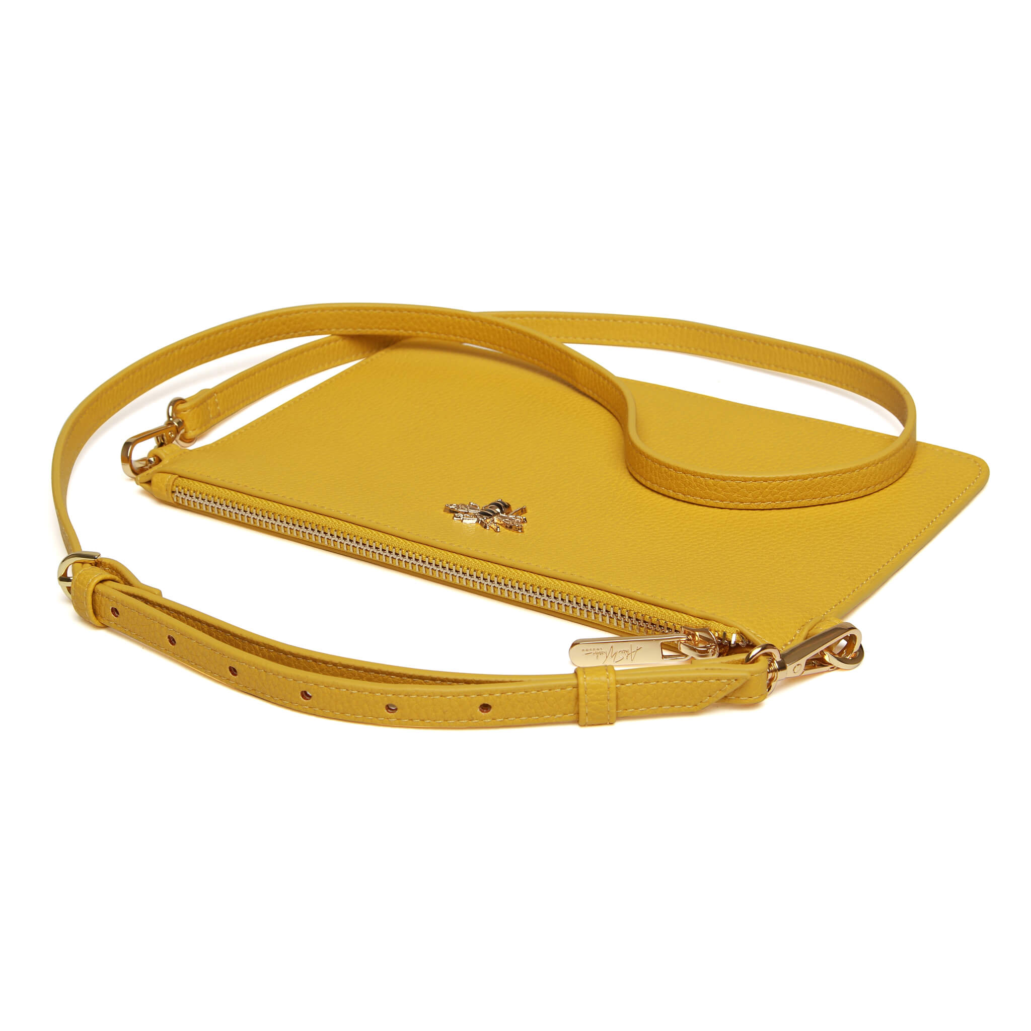 Ealing Phone/Clutch Pouch In Mustard