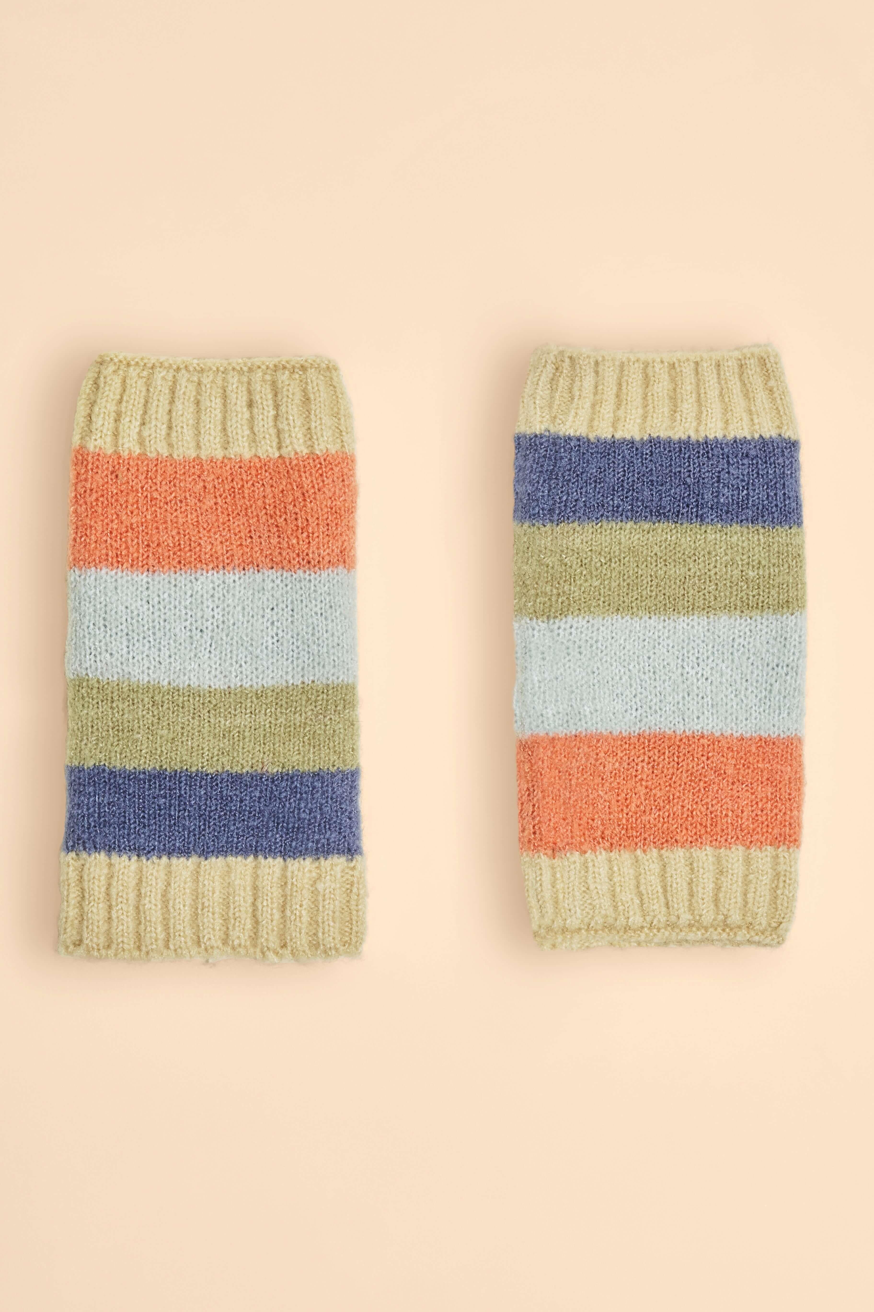 Ladies Lilia Wrist Warmers - Pastel Mix