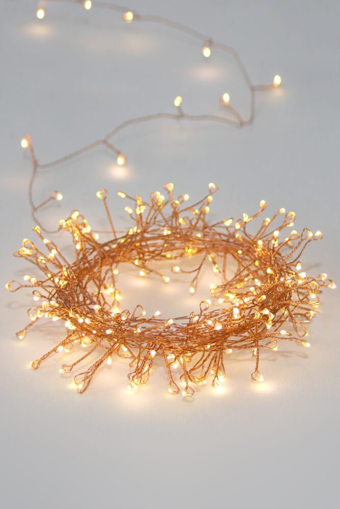Cluster 3m Copper LED Battery Powered Light