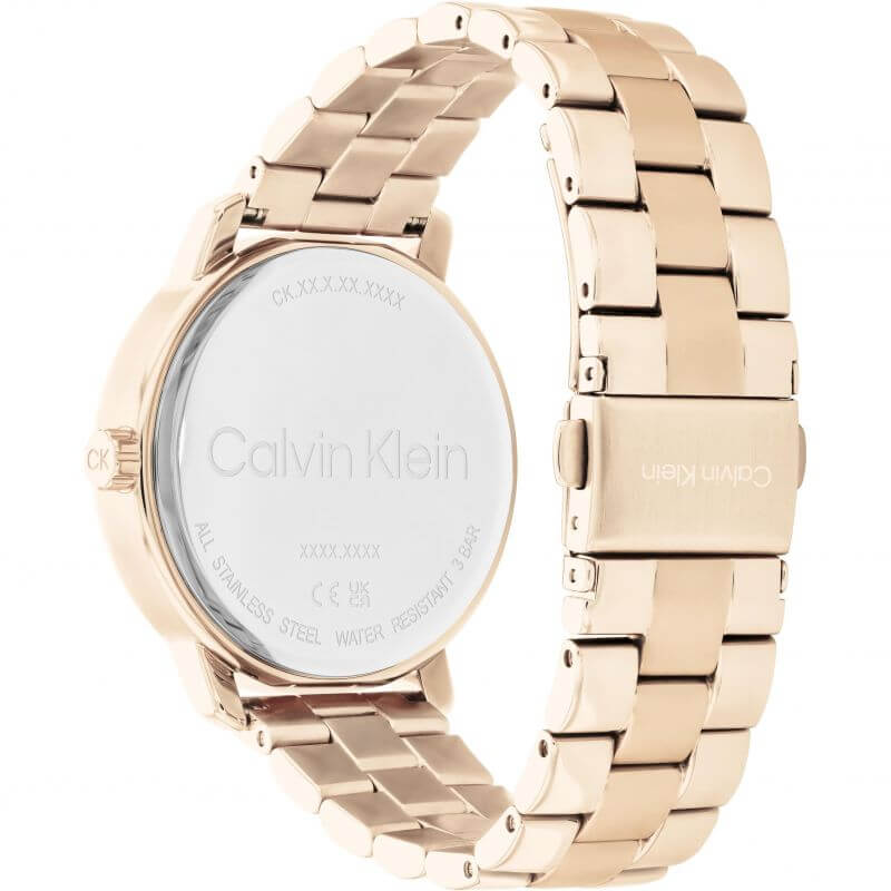 Minimalistic Multi Silver Dial RG Bracelet Watch