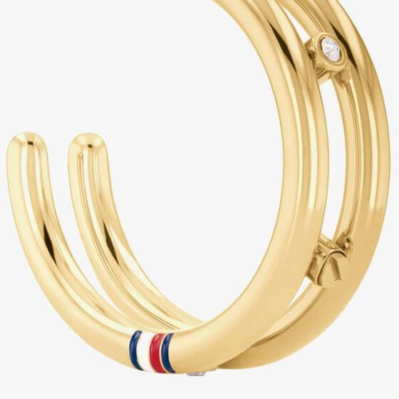 Gold Half Hoop Earrings