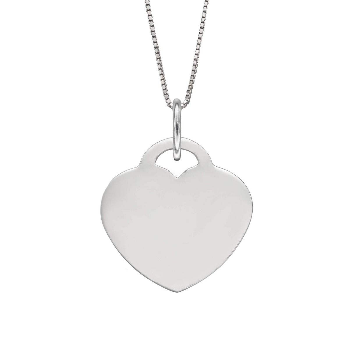 18mm Heart Pendant Necklace