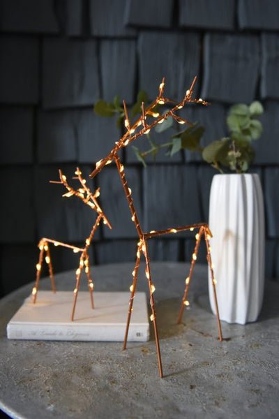 Large Copper Deer LED