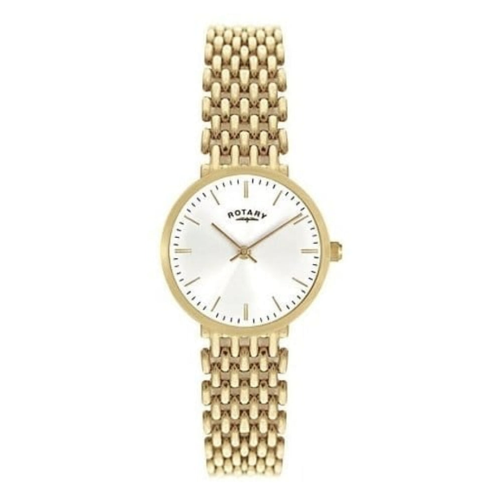 Polished Gold Plated Ladies Wrist Watch