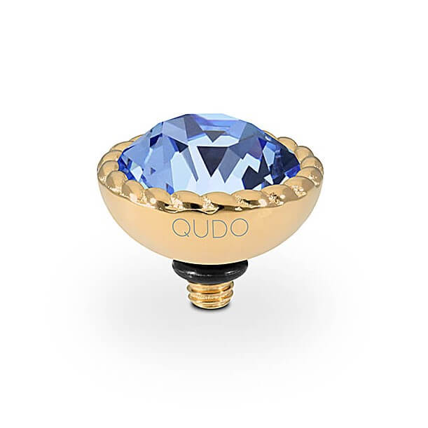 Interc Bocconi YG Lt Sapphire 11mm Top