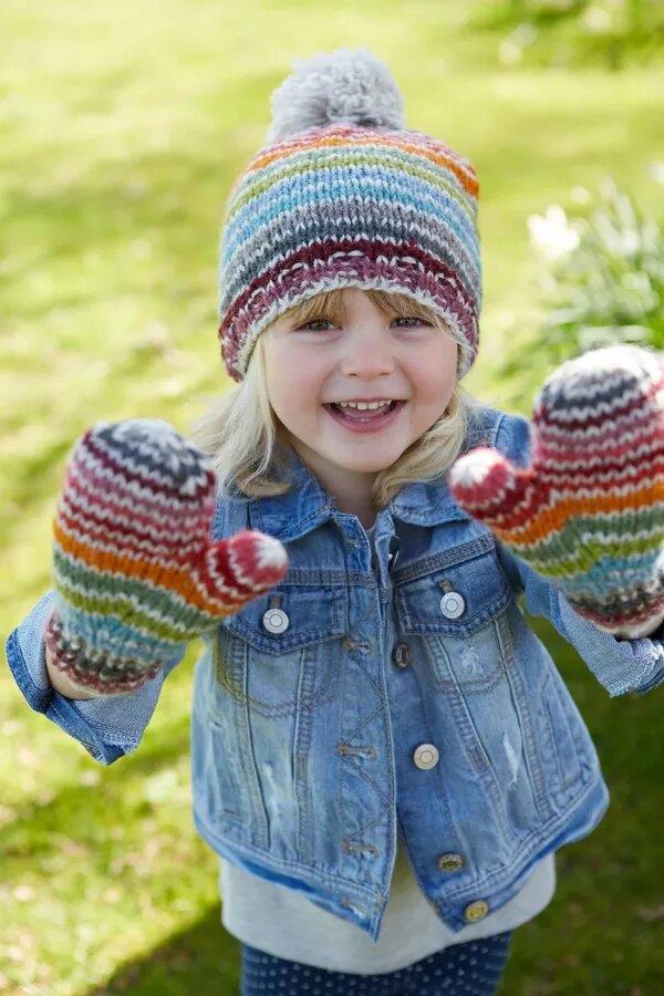 Kids Hoxton Mittens Age 6-8