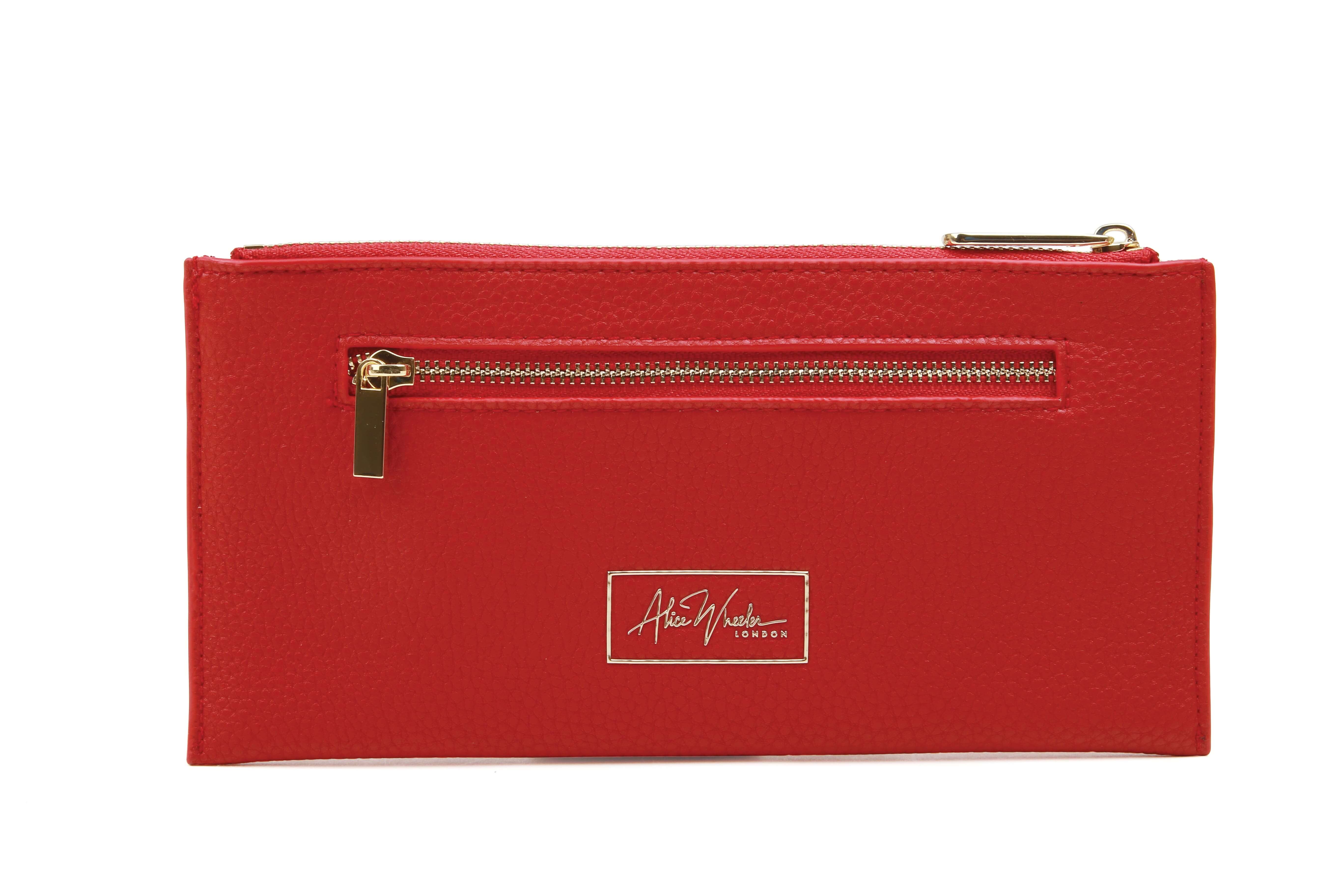 Brunel Slimline Purse In Red