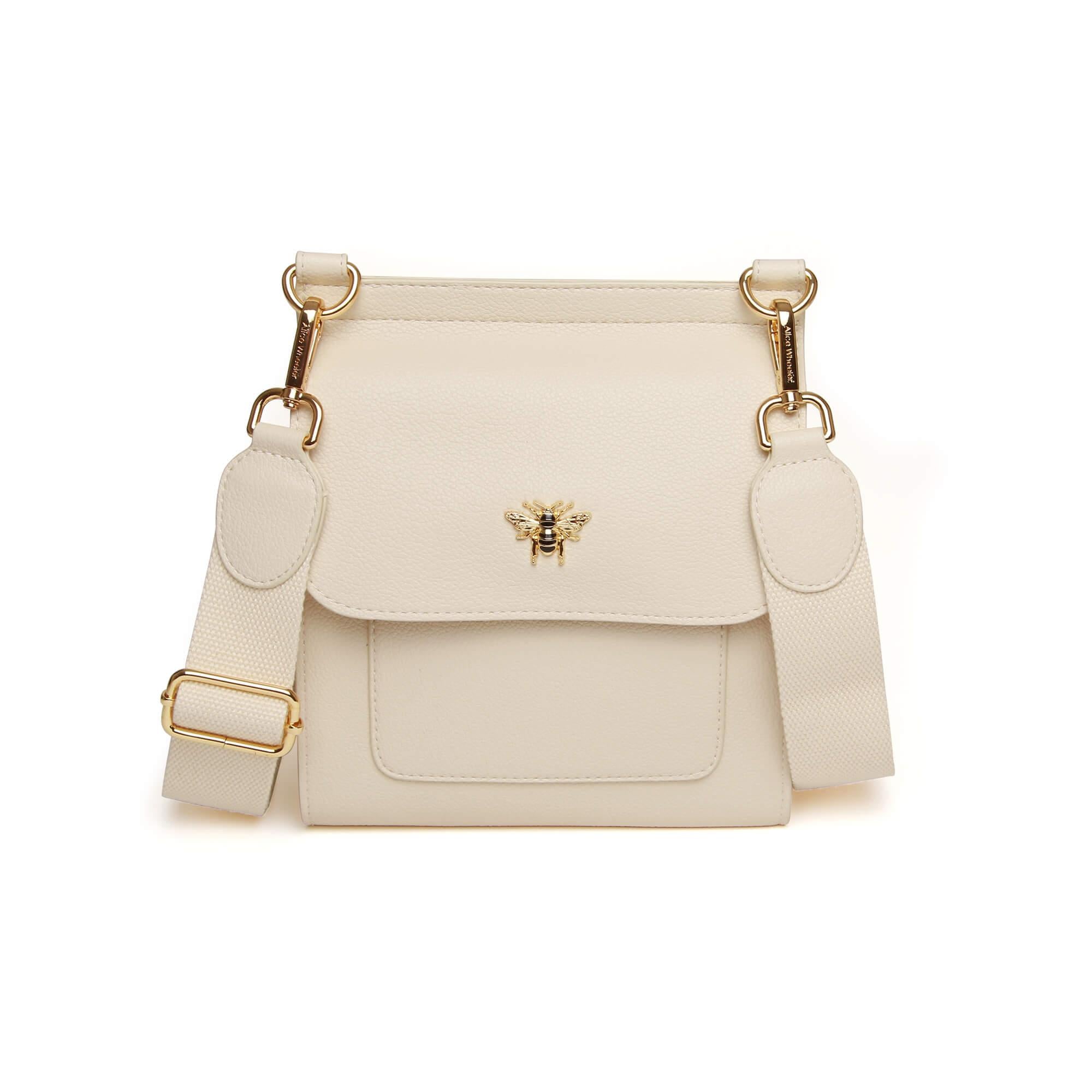 Bloomsbury Cross Body In Pastel Cream