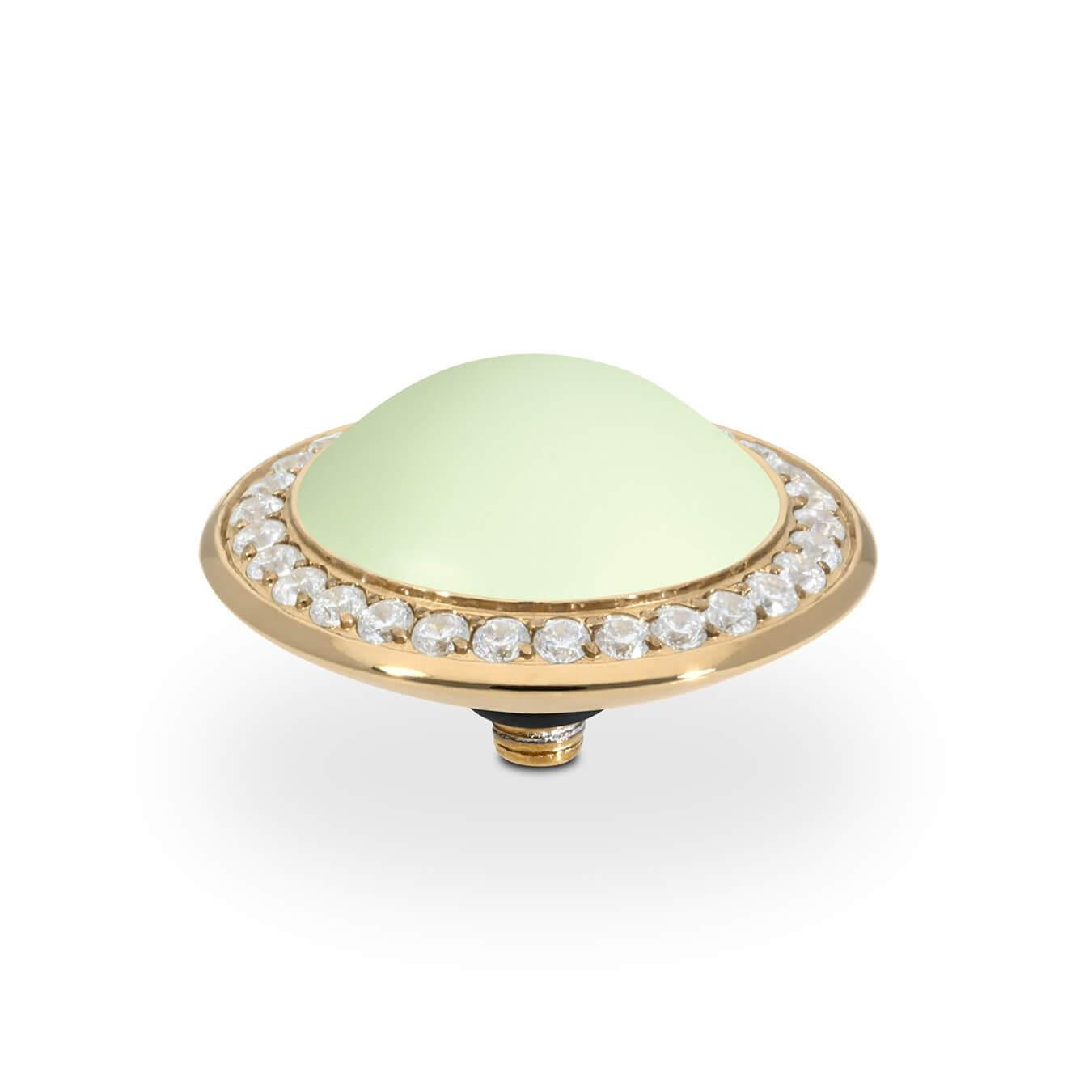 Tondo Deluxe Pastel Green Pearl 16mm Top (G/P)