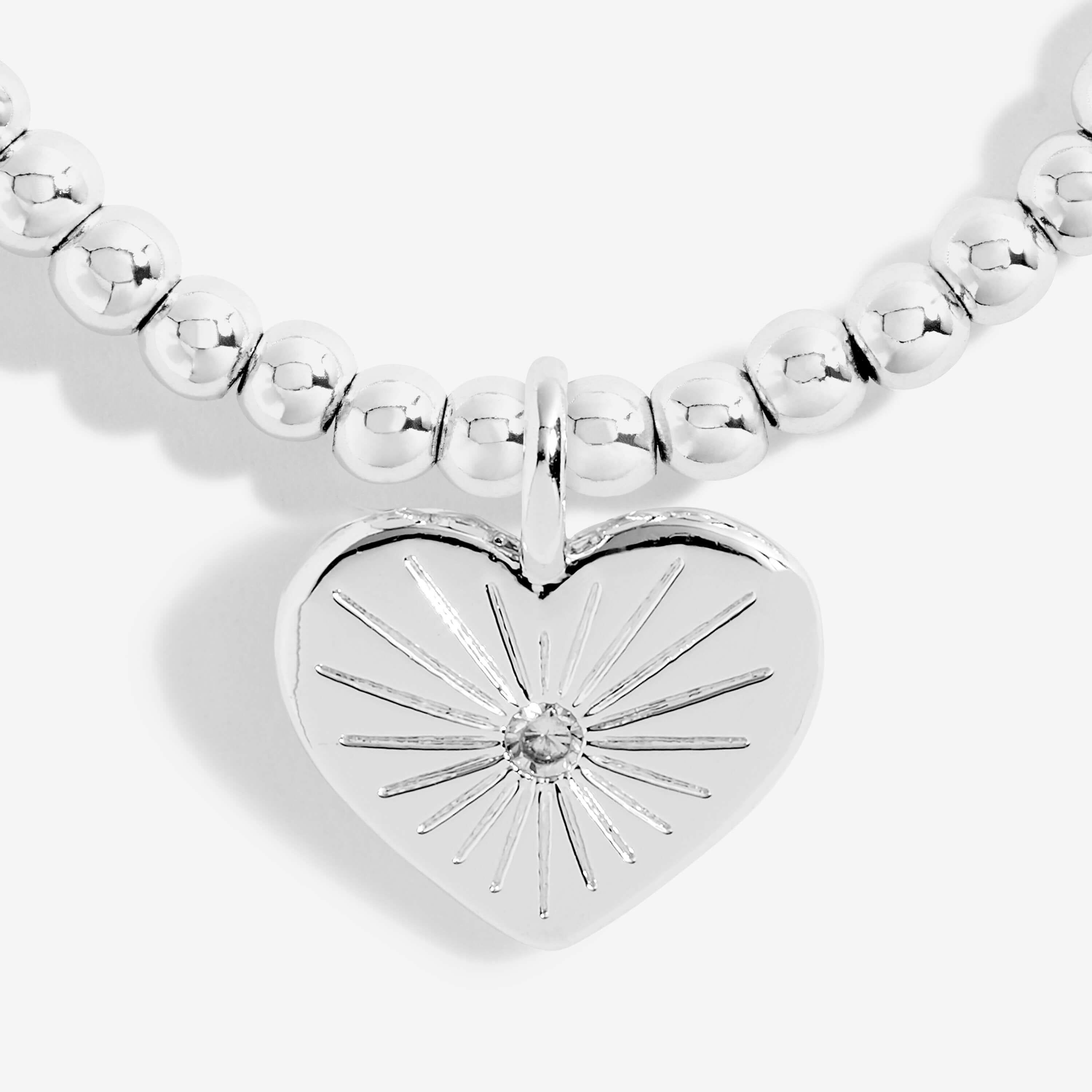 A Little | Lucky To Have You | Silver | Bracelet | 17.5cm Stretch