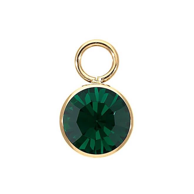 Emerald Charm BOTTONE 10mm (G/P)