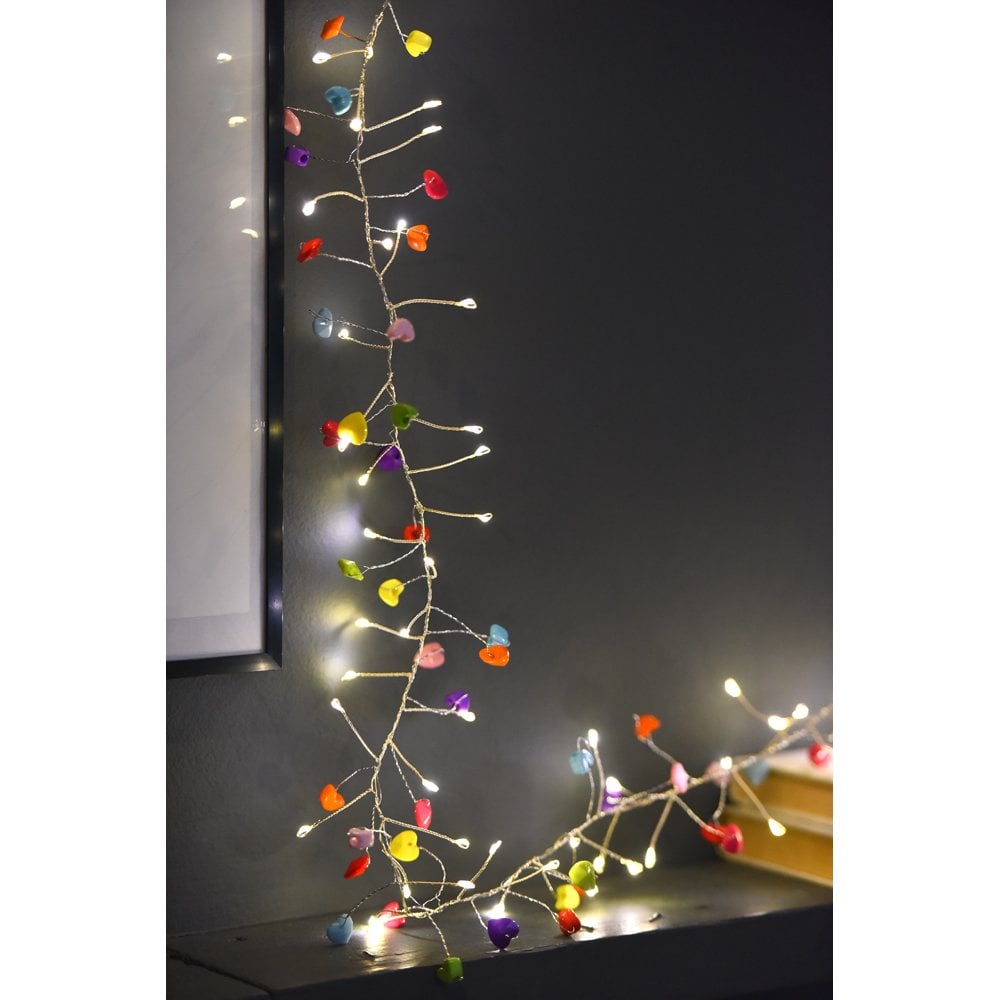 Sweet Heart -Battery LED Light Chain
