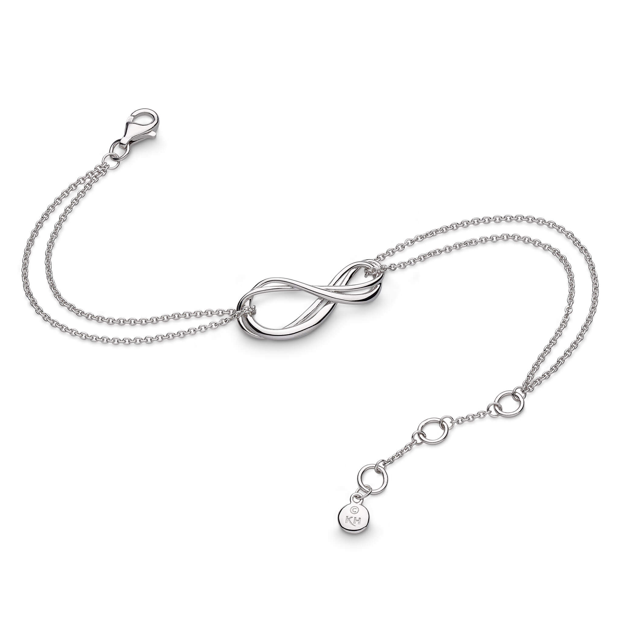 Infinity Double Chain Bracelet