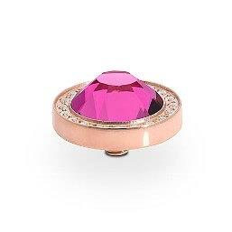 CANINO Deluxe (RG/P) 10.5mm Fuchsia Ring Top