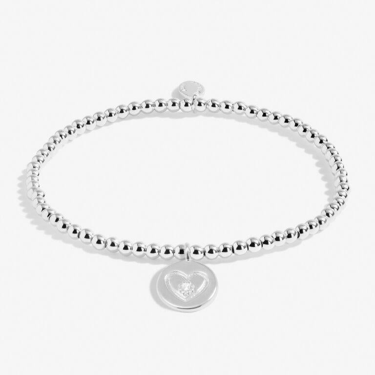 Christmas Cracker 'With Love' Silver Plated Bracelet