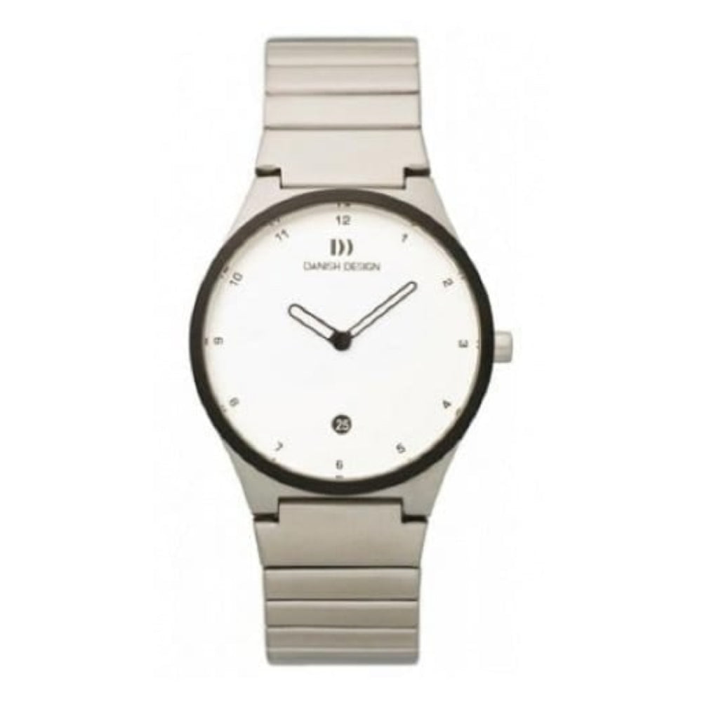 Stainless Steel Fold Over Clasp Ladies Wristwatch