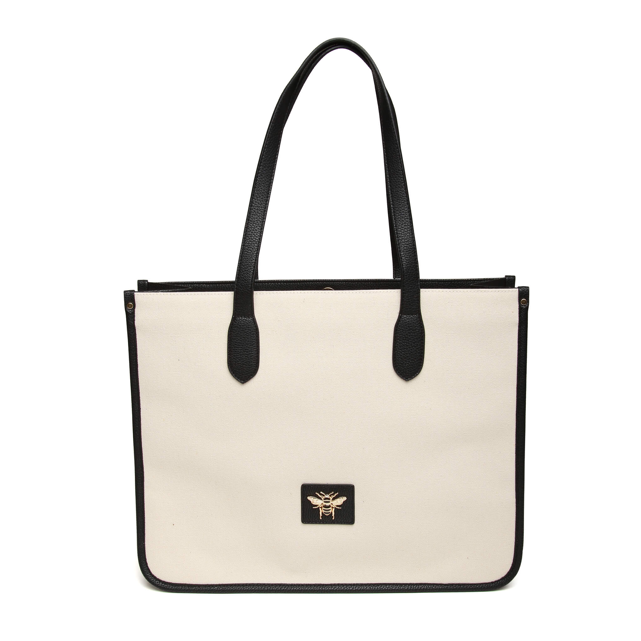 Kingston Canvas Tote In Black