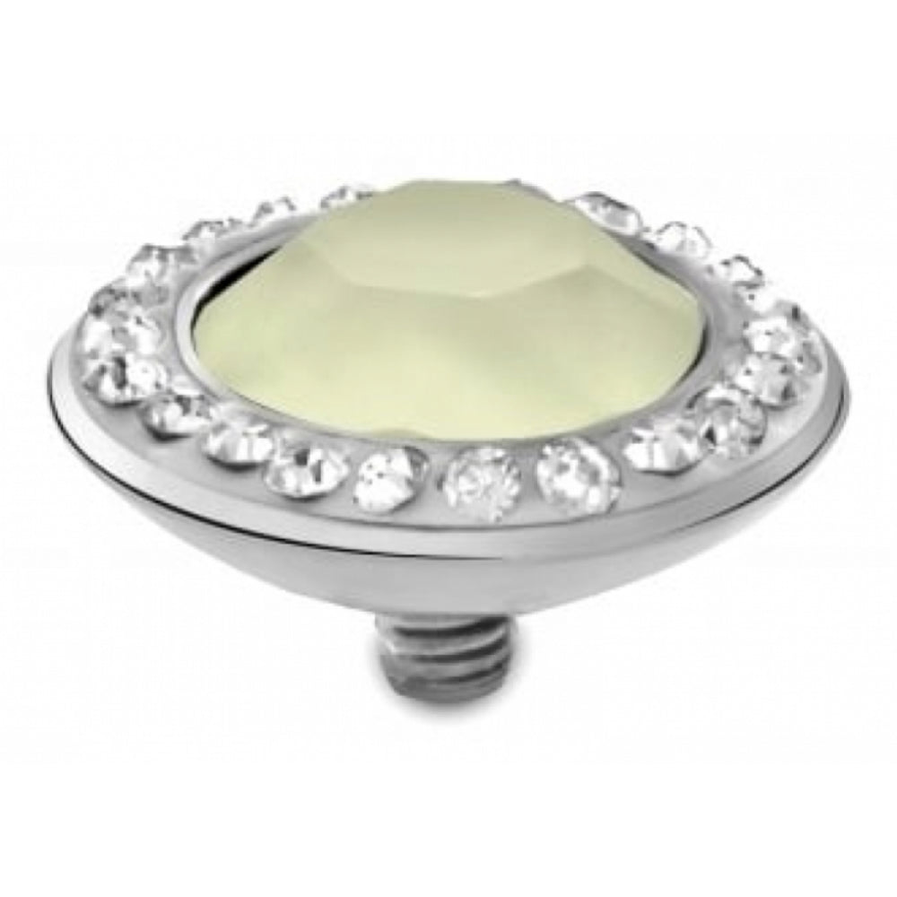 Famosa Stainless Steel 13mm Tondo Deluxe Powder Yellow Ring Top