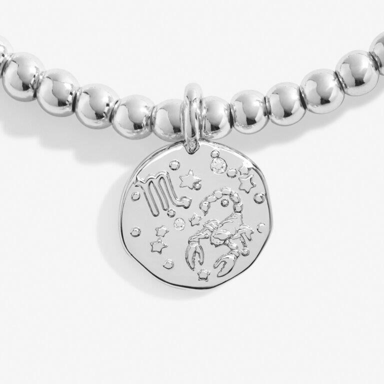Star Sign A Little 'Scorpio' Silver Plated Bracelet
