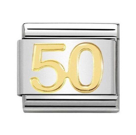 Composable Classic 18k Gold Number 50 Link