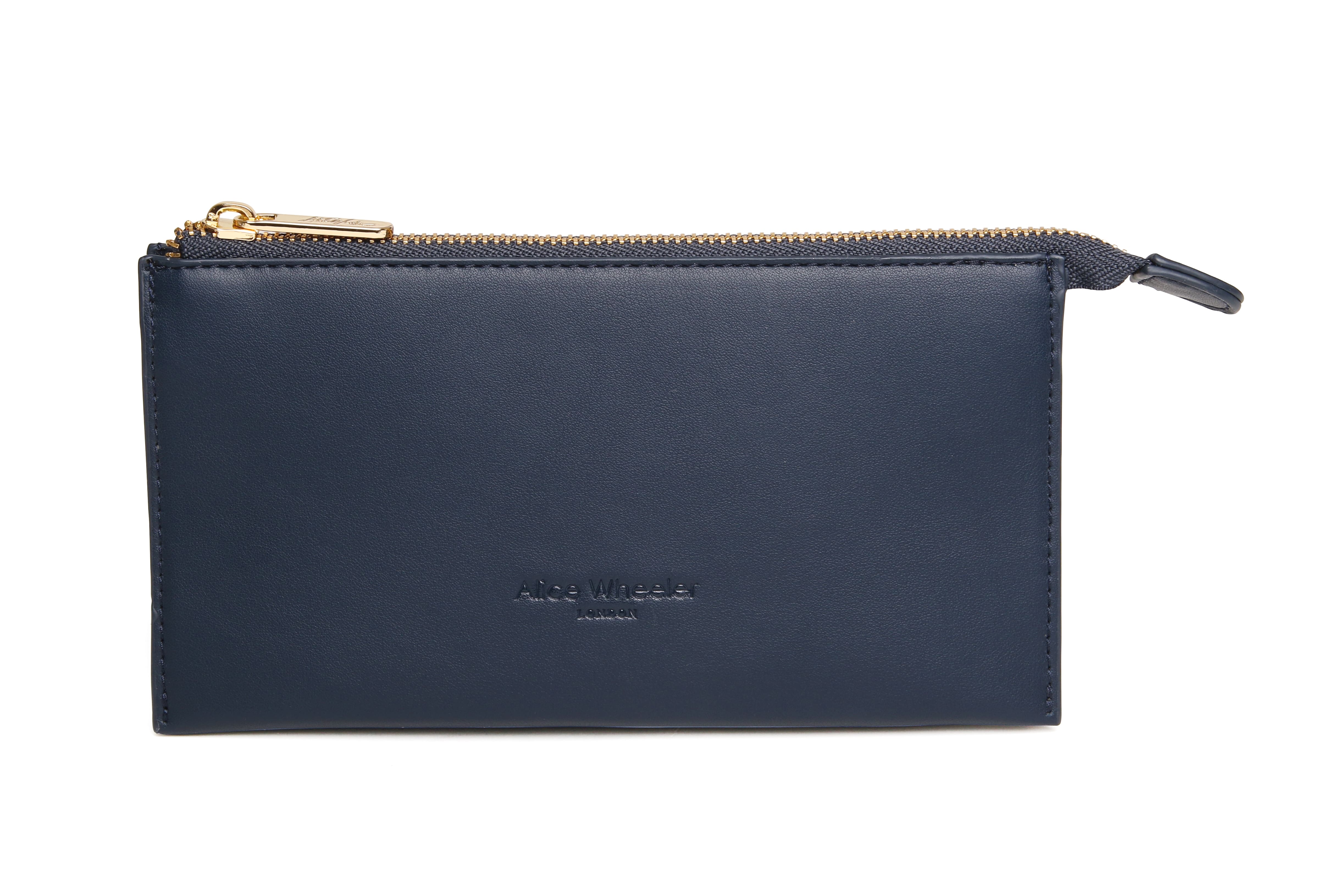 Valencia Double Purse In Navy