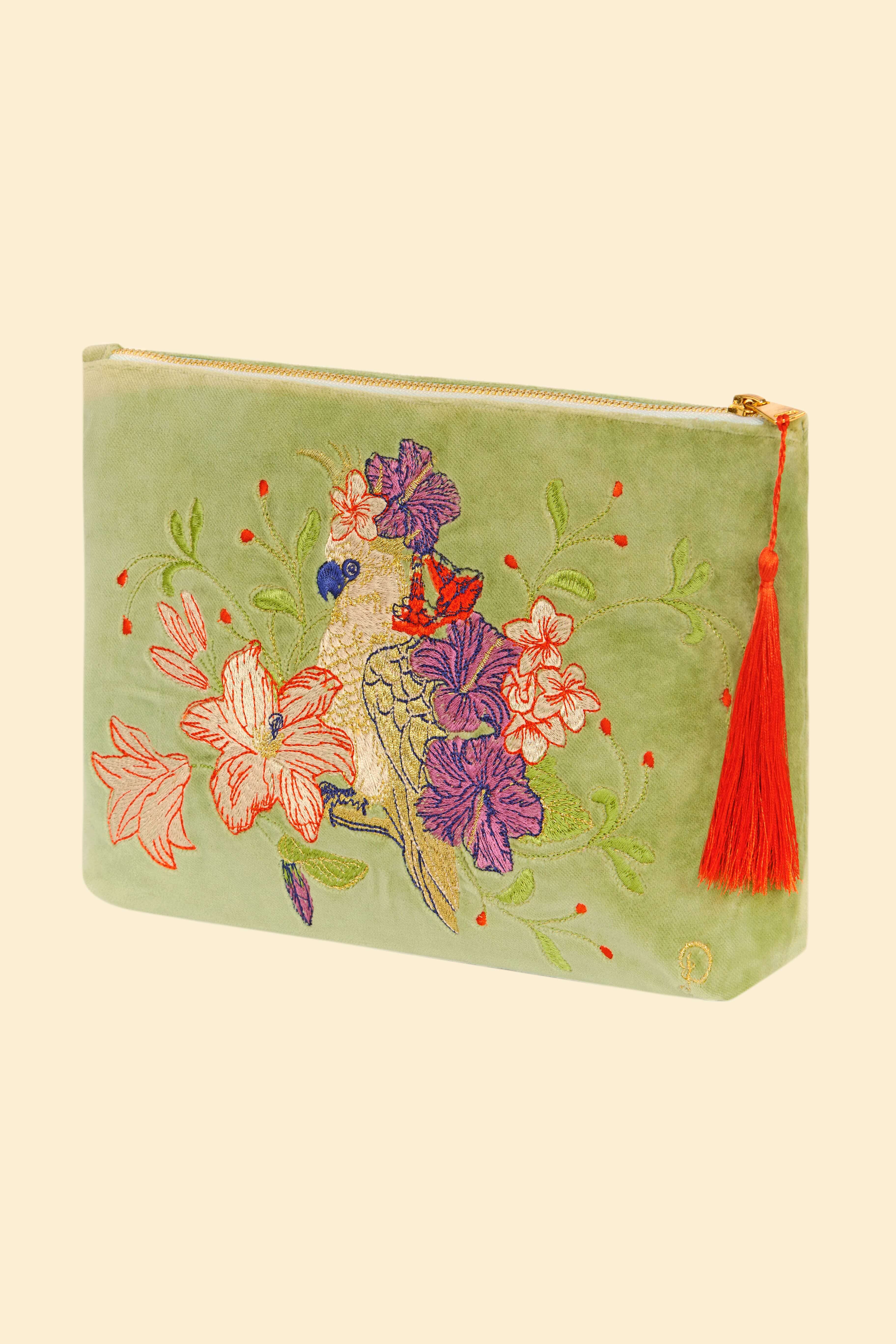Cockatoo Zip Pouch