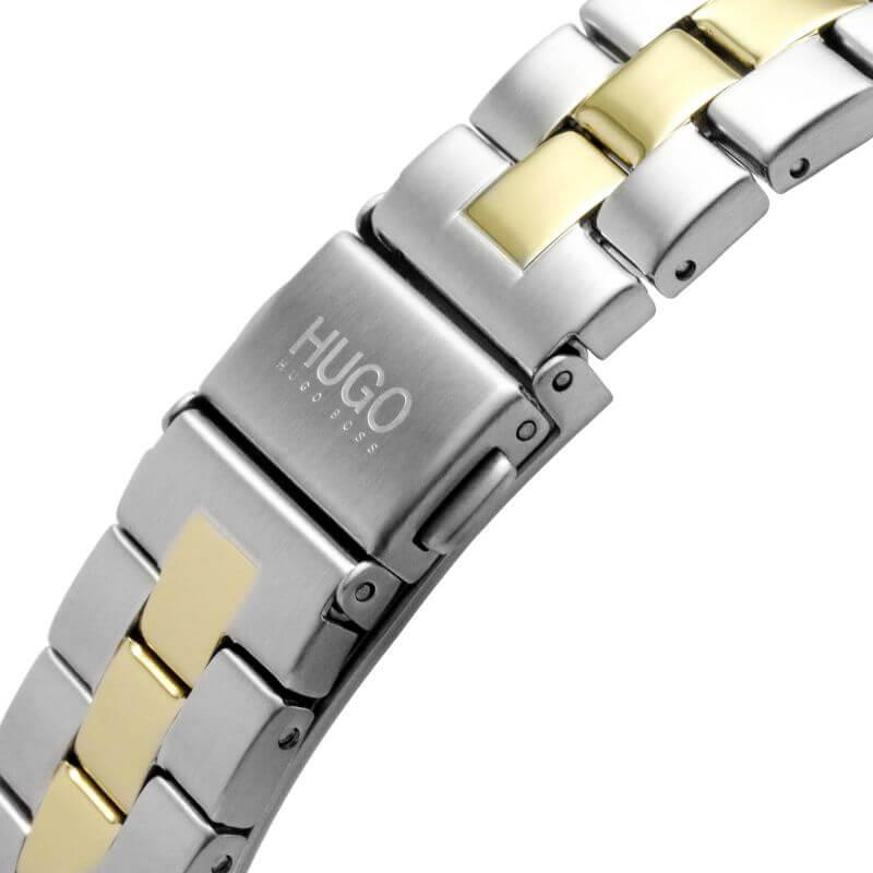 CRUSH Silver Dial & Two Tone Bracelet Strap Ladies Watch