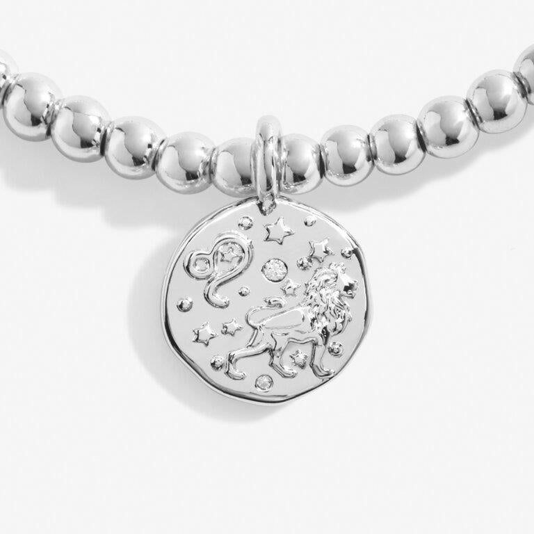 Star Sign A Little 'Leo' Silver Plated Bracelet