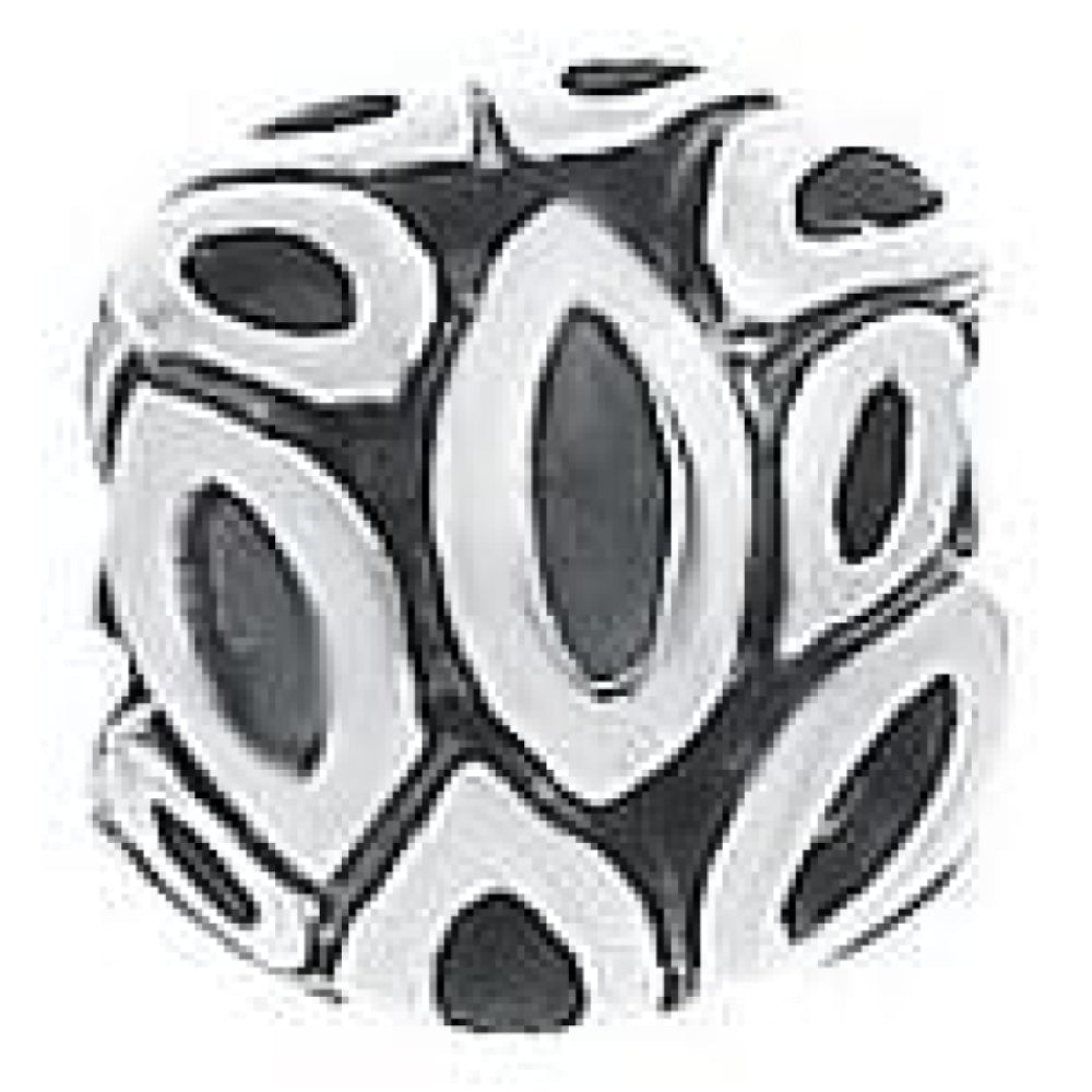 Sterling Silver 'Raindrops' Link