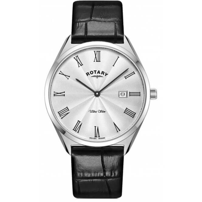 Gents Leather Stainless Steel