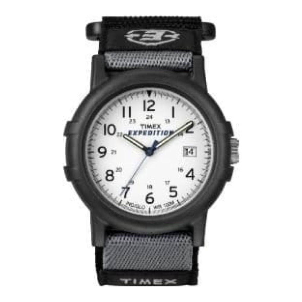 Expedition Gents Black Fabric White Dial Indiglo Night-light Wristwatch