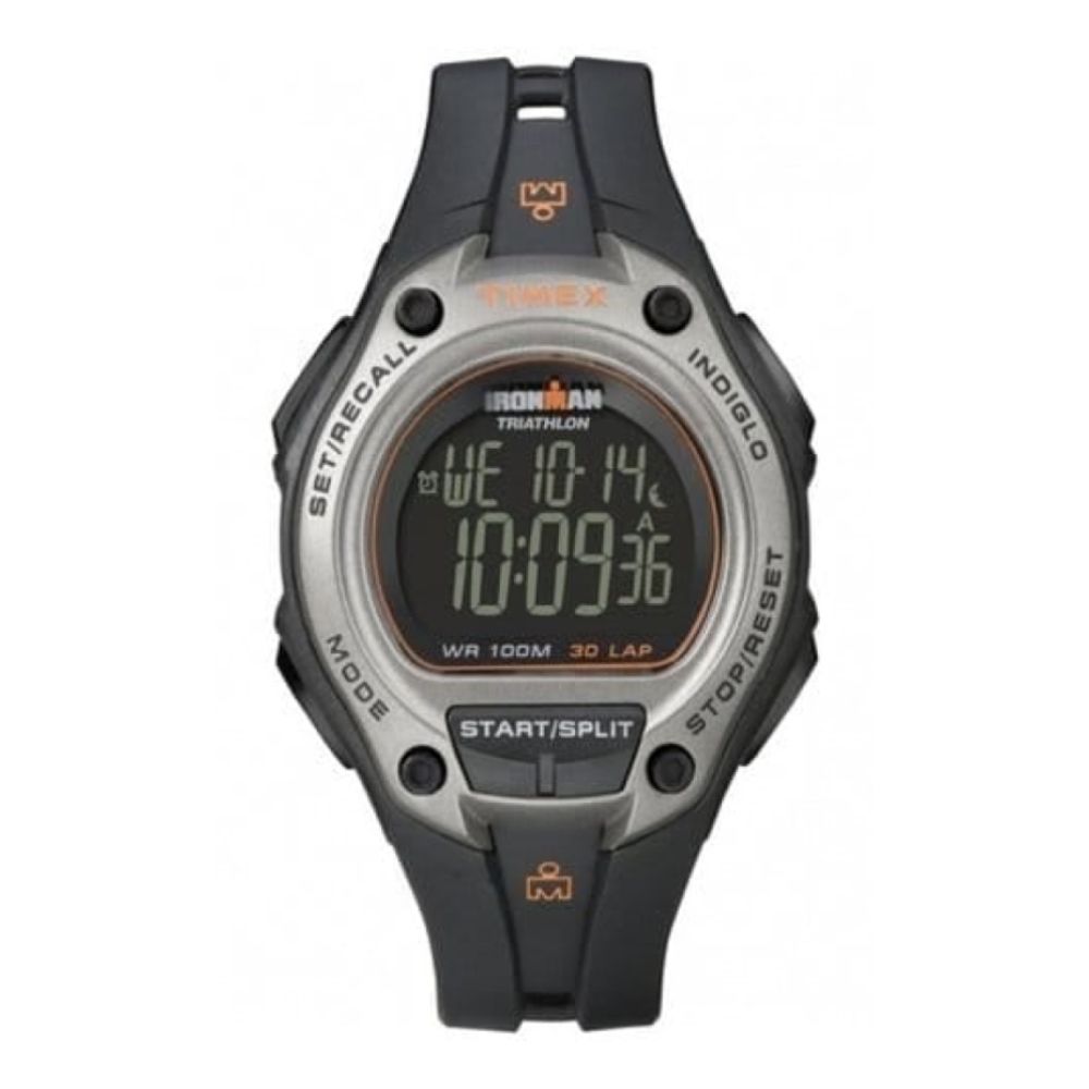 Ironman Black & Orange Resin Digital Watch