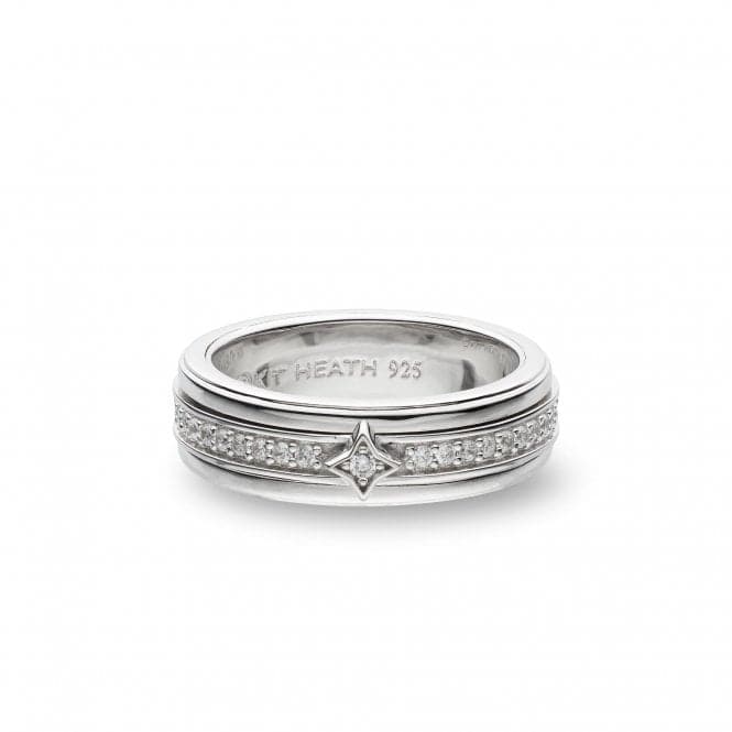 Celeste Astoria Starburst CZ Spinner Ring