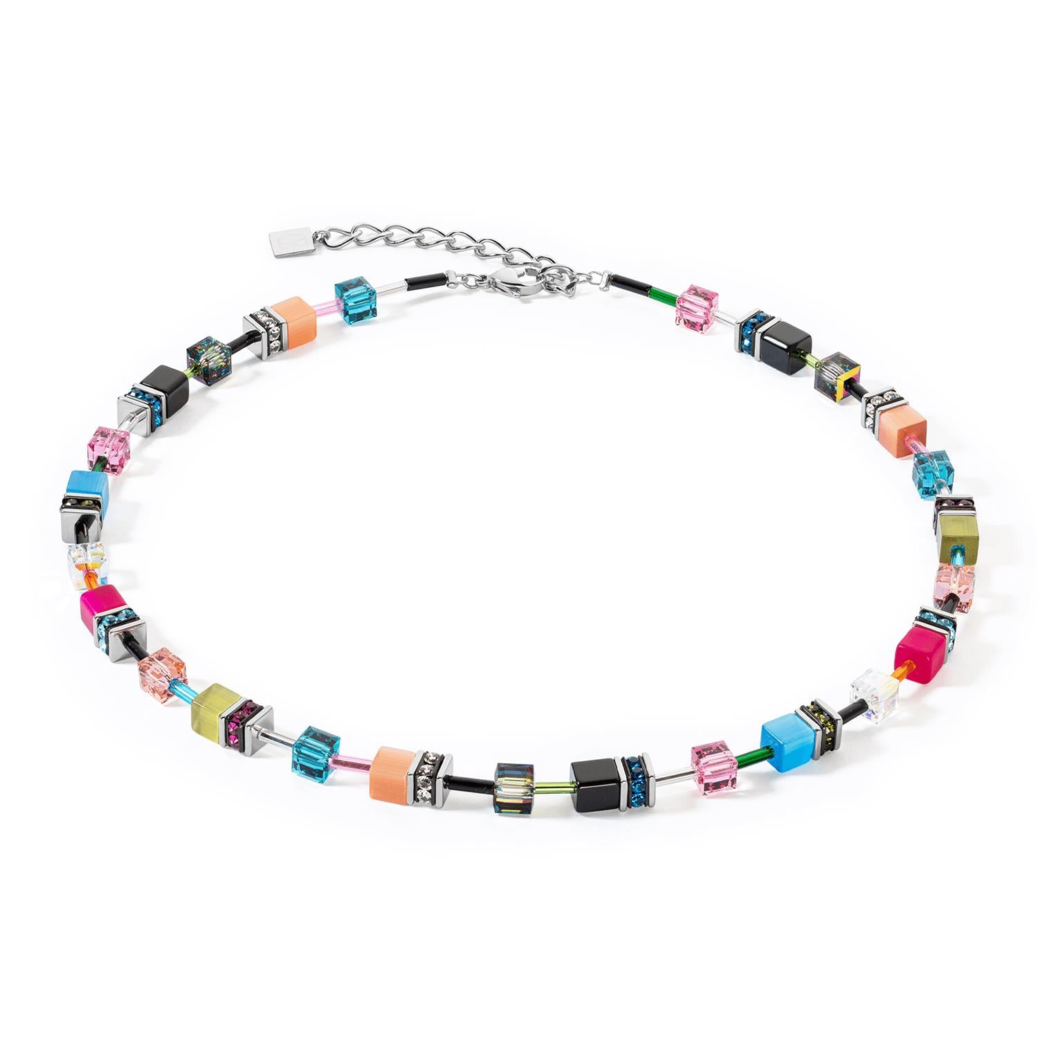 GeoCUBE Iconic Multicolour Fancy Necklace