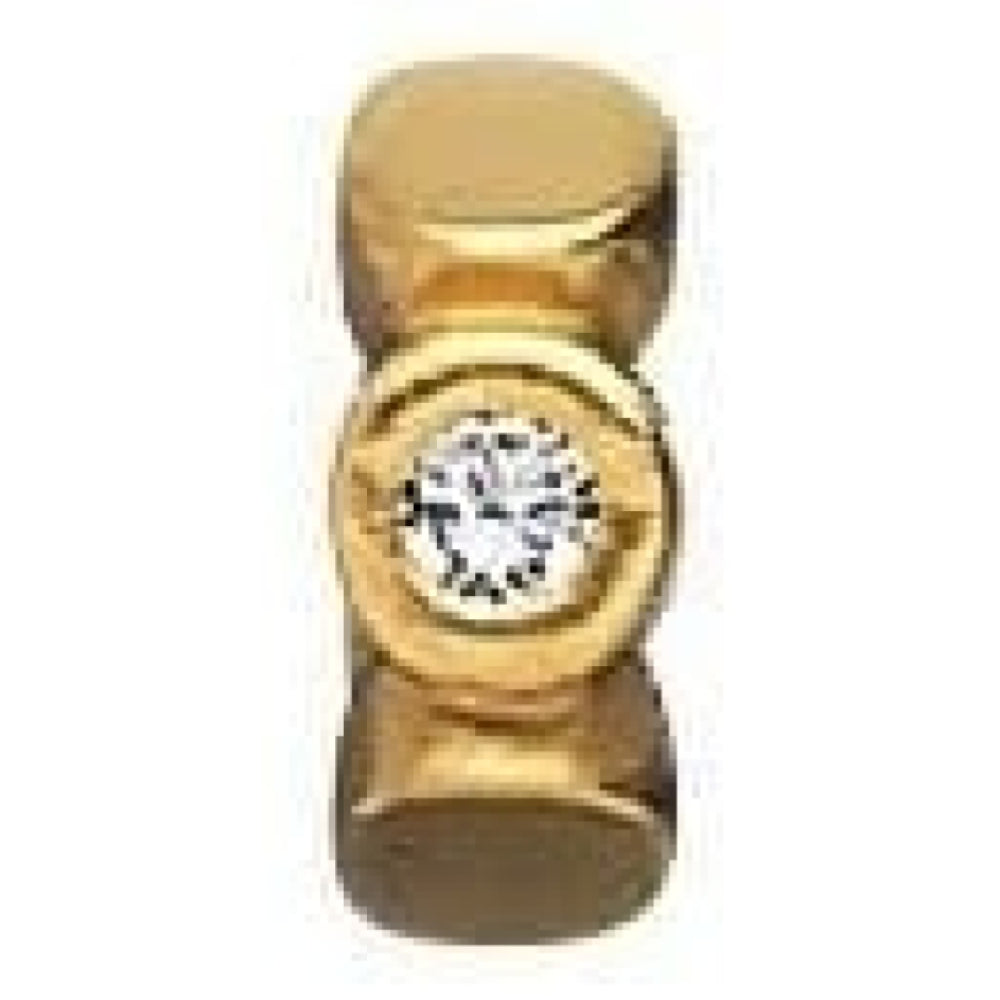 Gold-plated On Silver And Cubic Zirconia Spacer Link