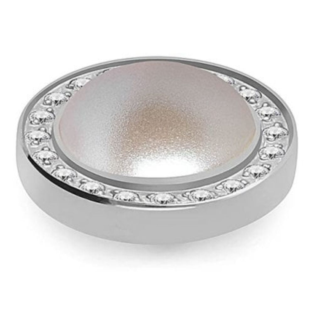 10.5mm Interchangeable Canino Deluxe Iridescent Dove Grey Pearl Top in S/P