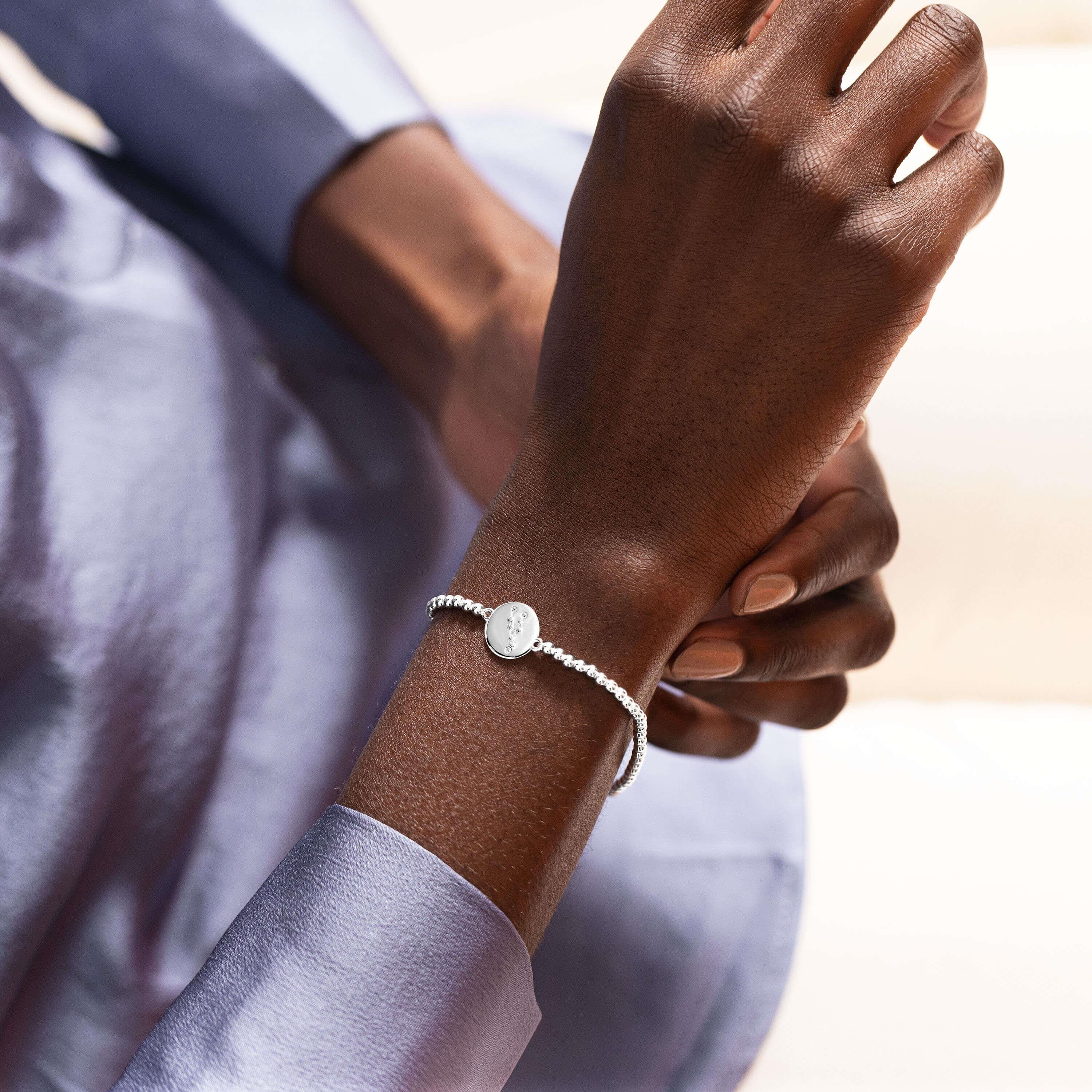 A Little | Taurus | Silver | Bracelet | 17.5cm Stretch