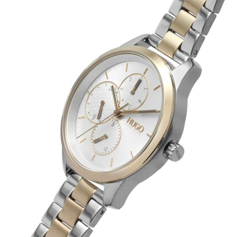 FEARLESS MULTI Silver Dial & Two Tone Bracelet Strap Ladies Watch