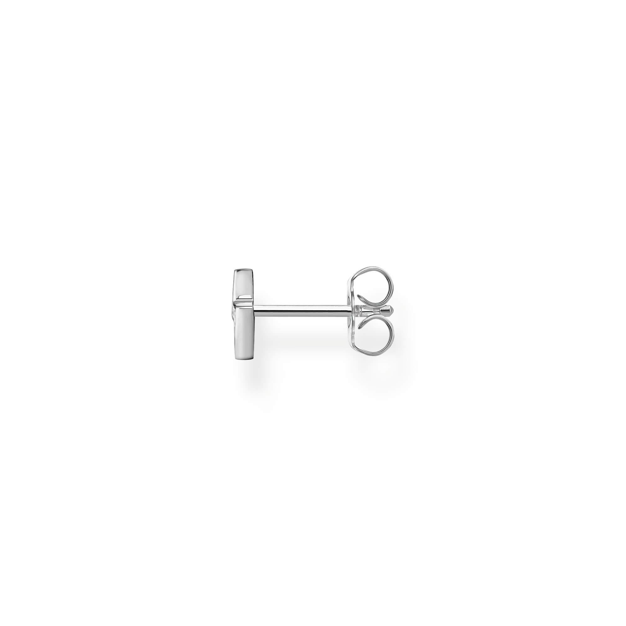 Single Ear Stud Flash With CZ