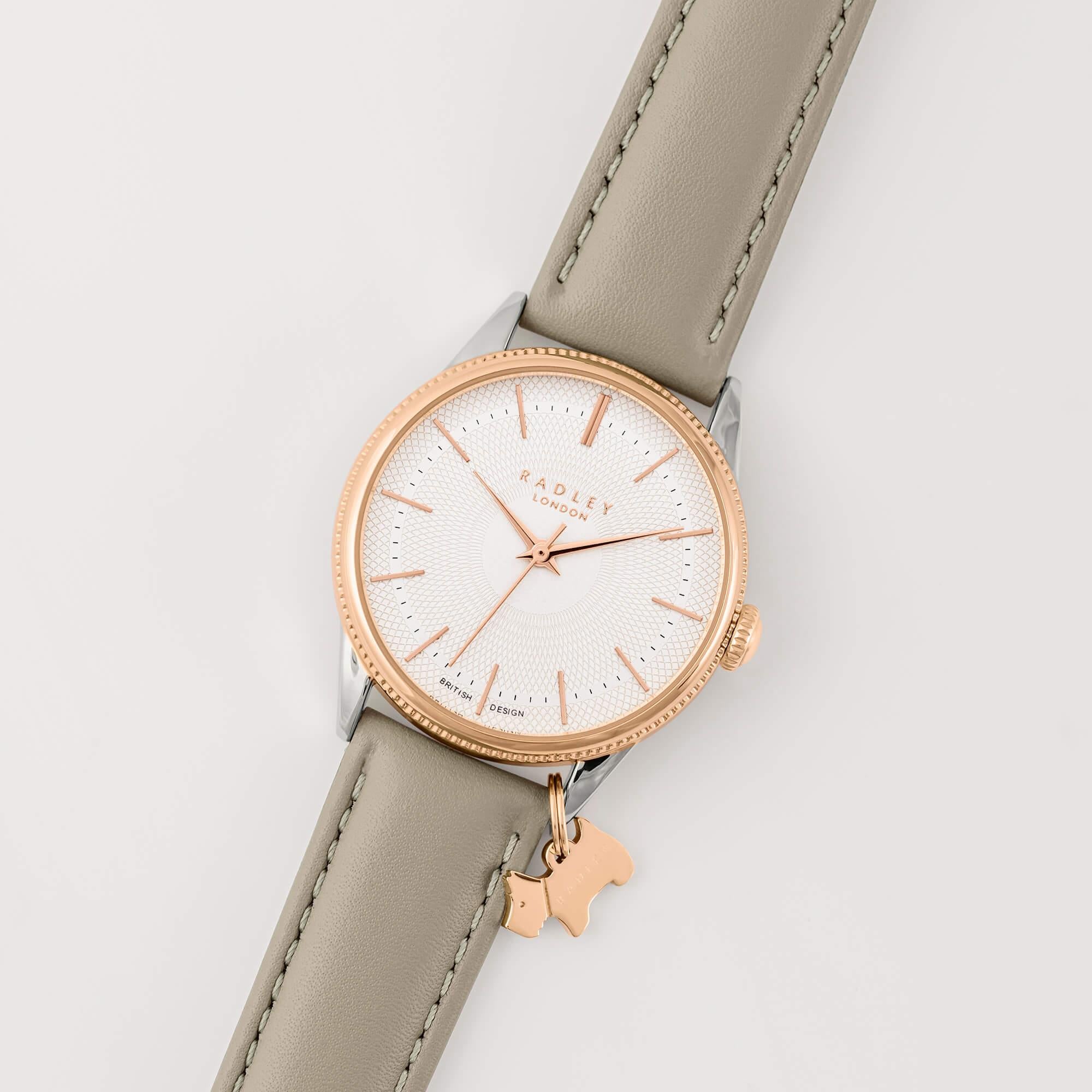 Lewis Lane Ladies Coin Edge Bezel Marsupial Watch