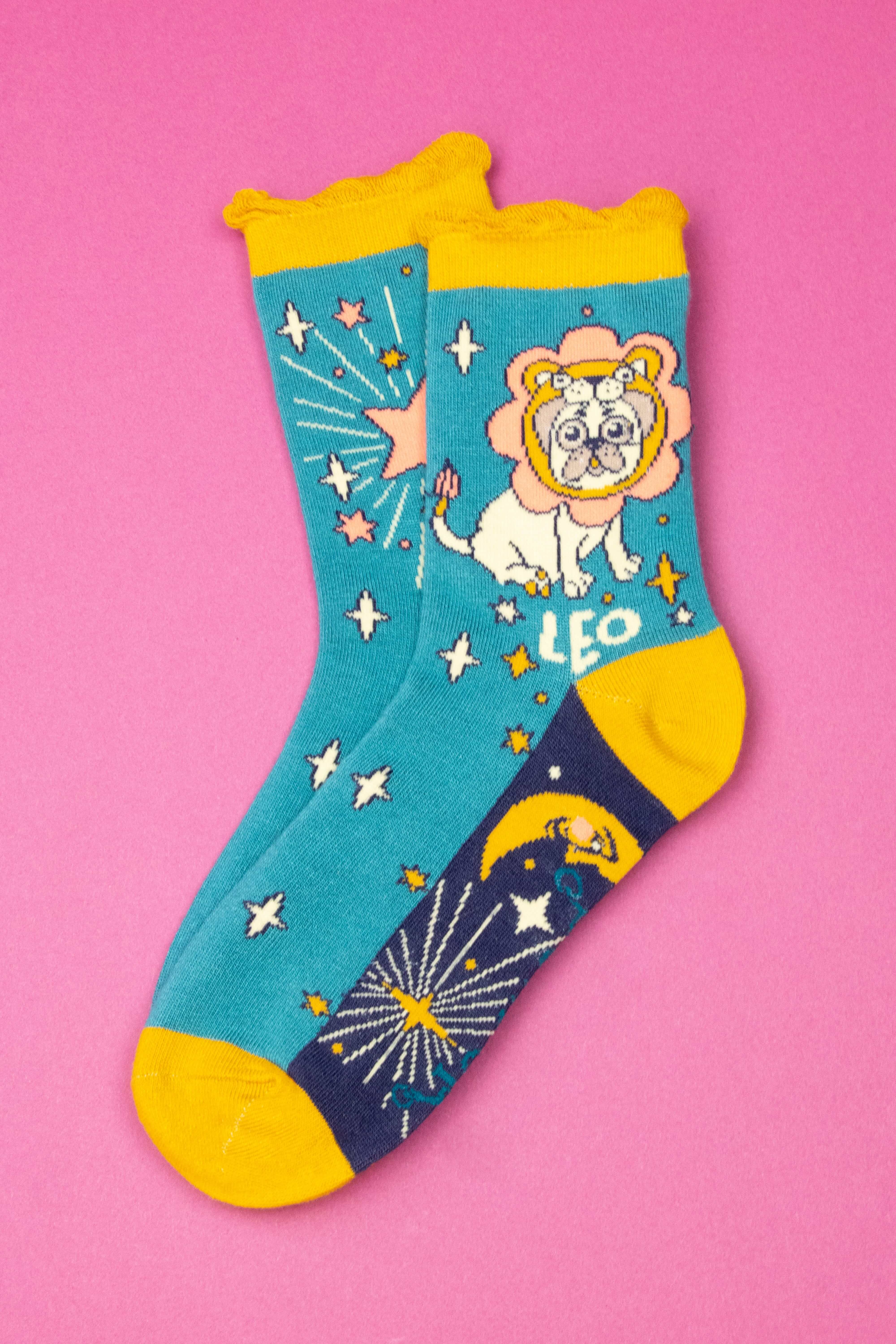Zodiac��Ankle Socks ��� Leo(23rd July - 22nd Aug)