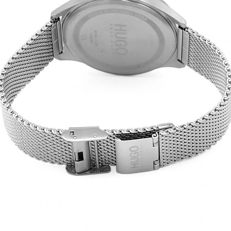 SMASH Grey Dial Stainless Steel Mesh Strap Gents Watch