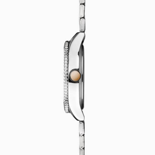 Maverick Silver Dial & SS Bracelet Strap Men's Watch