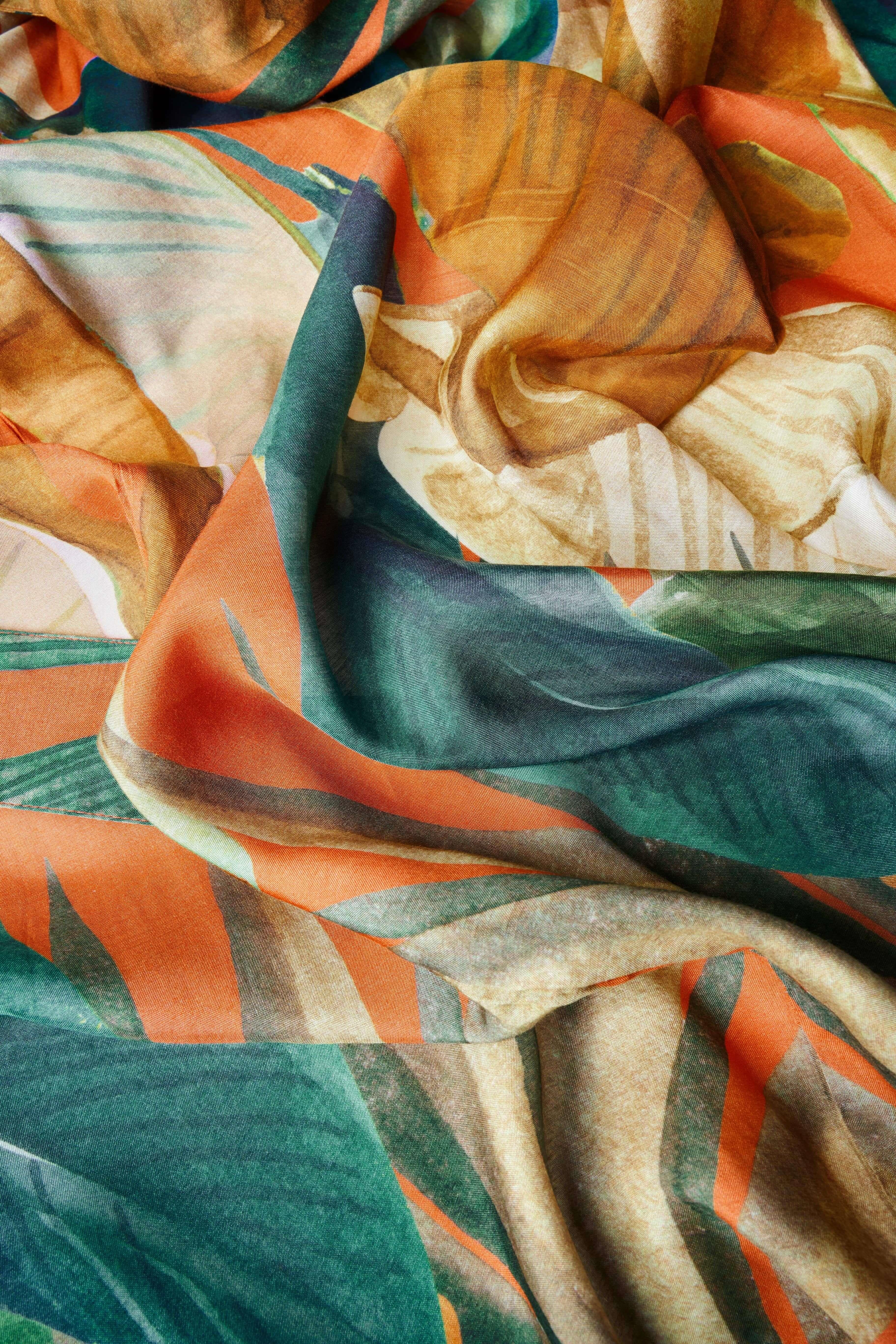 Painted Palms Kimono Jacket