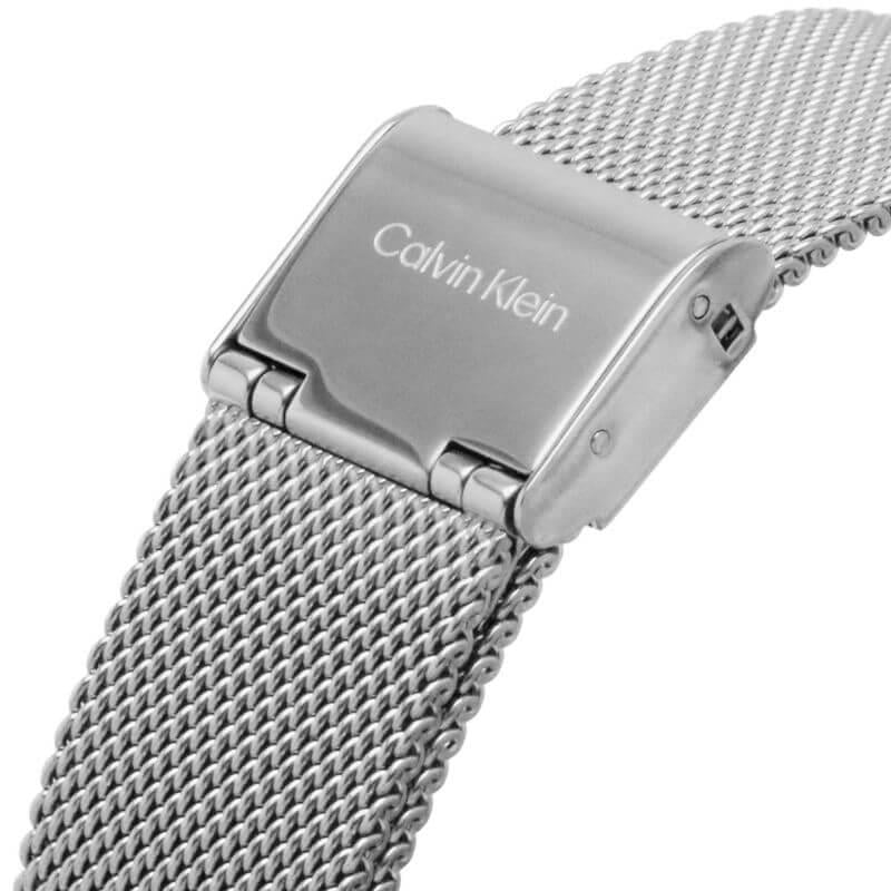 2H Silver Dial Stainless Steel Mesh Bracelet Watch
