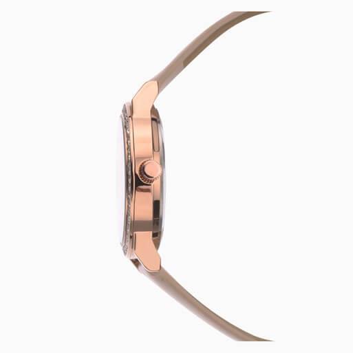 RG Case & PU Strap With Rose Dial Ladies Watch