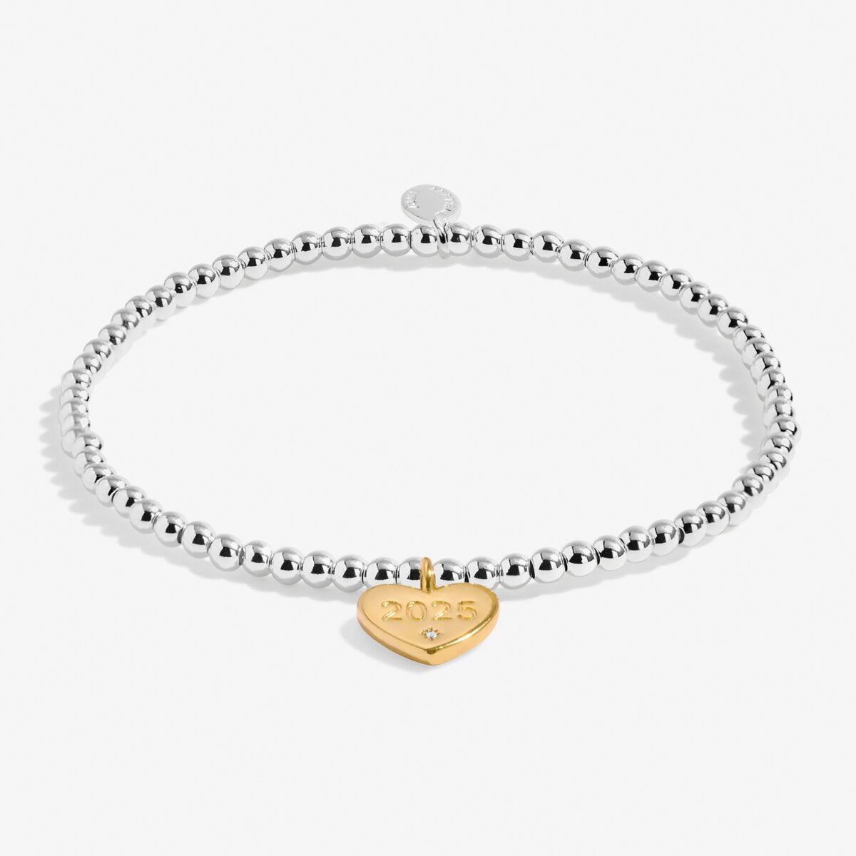A Little 'Class Of 2025'  Silver & Gold Plated Bracelet