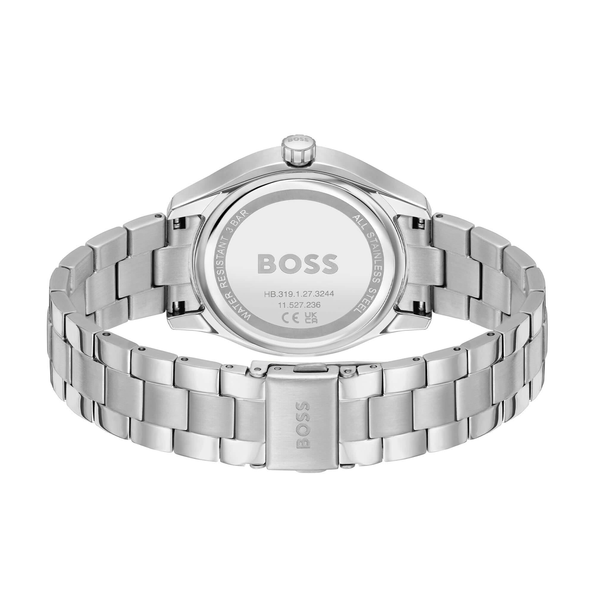 Lida Silver Dial With Stainless Steel Bracelet Strap Ladies Watch