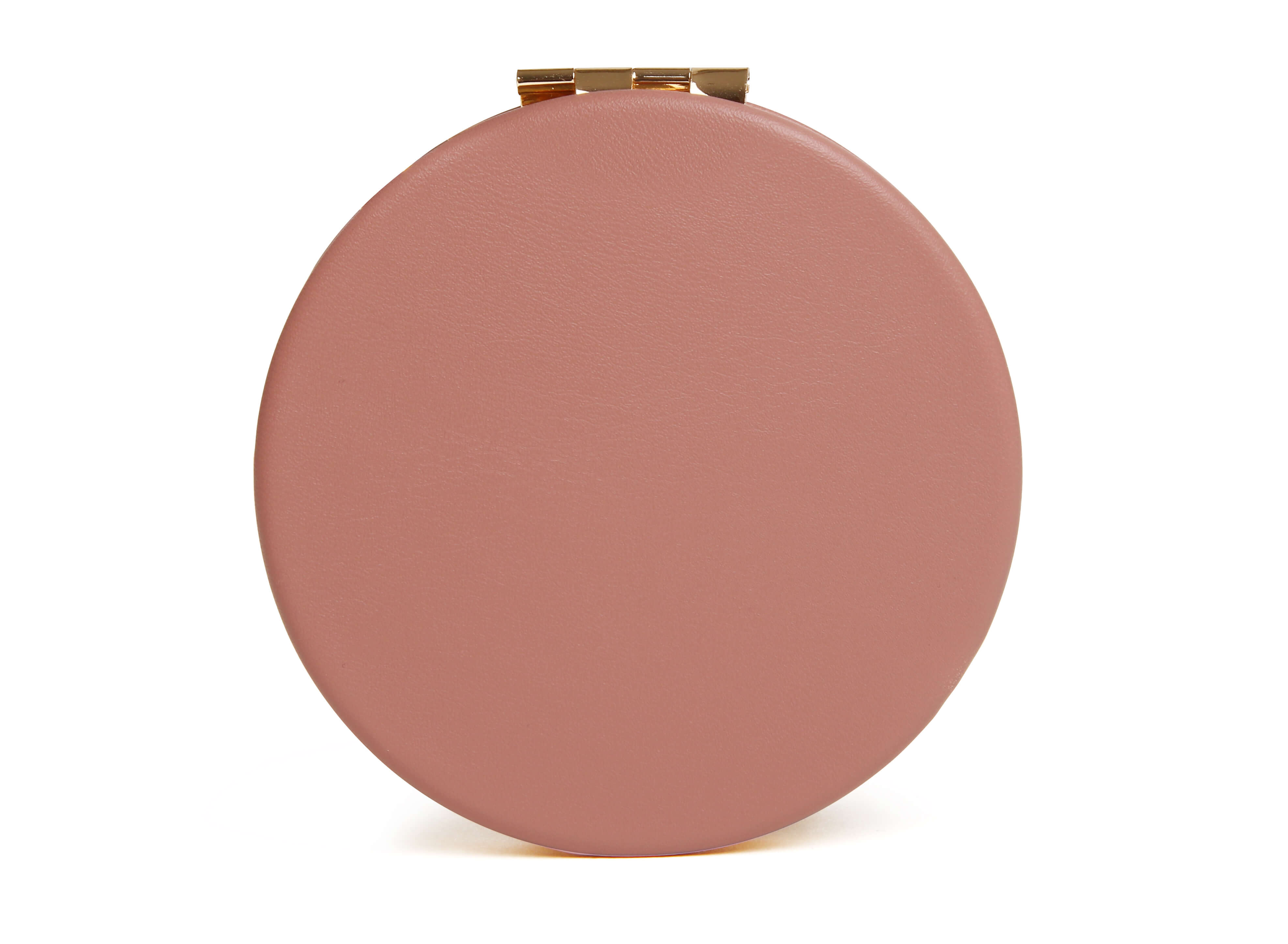 Pink Round Mirror Compact