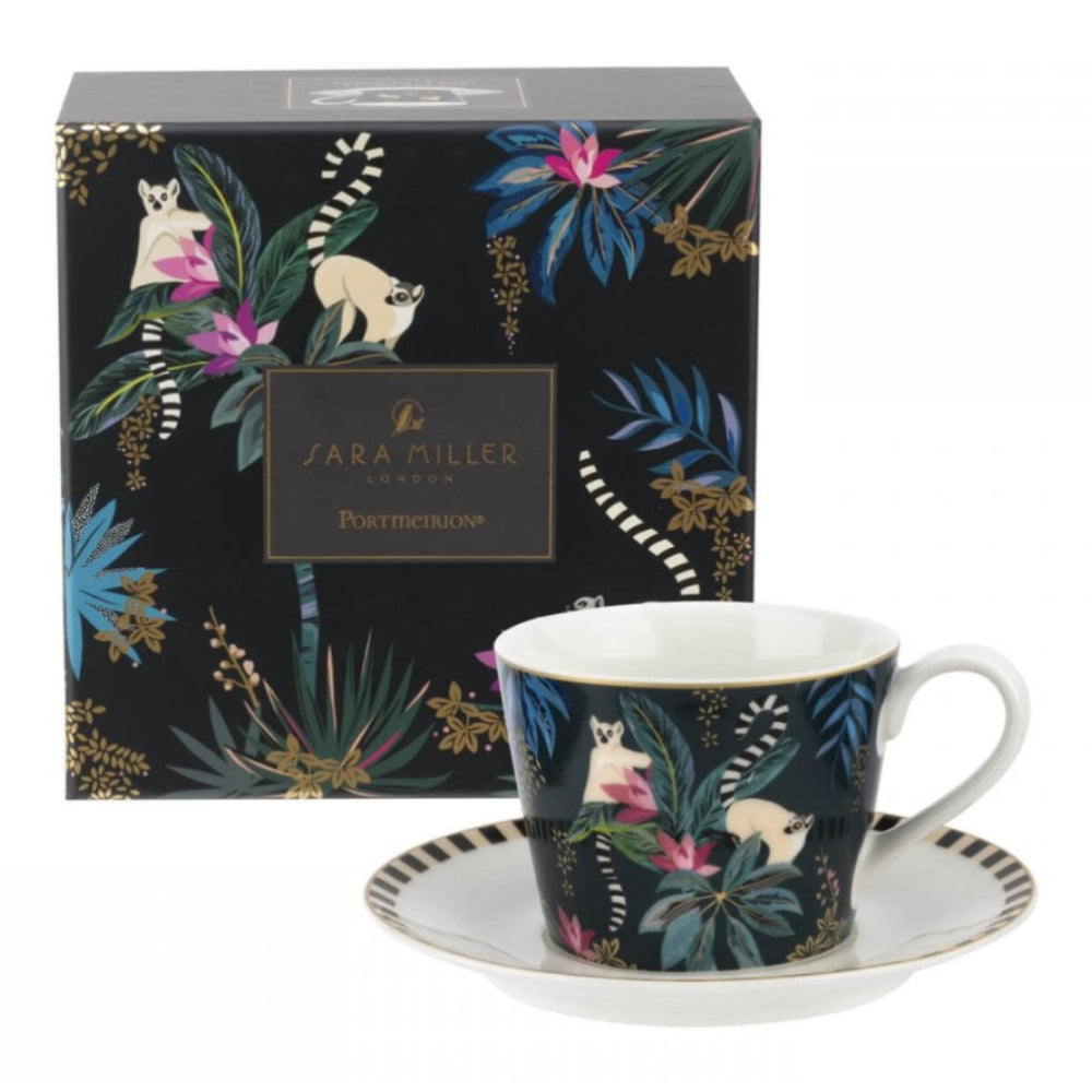 Tahiti Tea Cup & Saucer - Lemur
